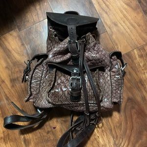 Freebird leather backpack